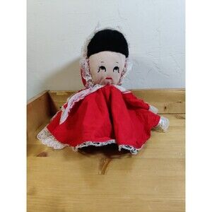 Little Red Riding Hood Grandma Wolf Topsy Turvy Flip Doll Reinhart 10 inch